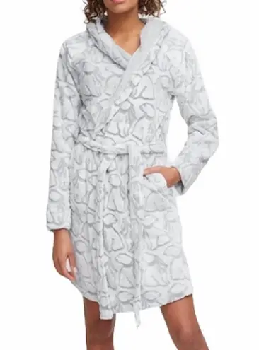 Vera Bradley  Berry Merry Bathrobe, Gray, Medium