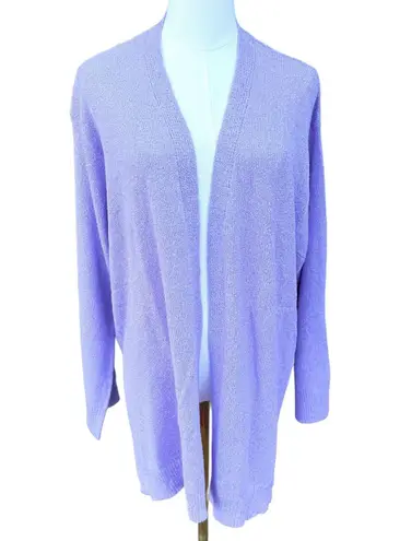 Lulus Comfy Memories Lavender Knit Open