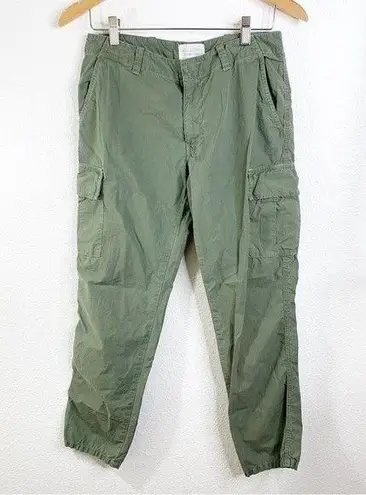 Nili Lotan Carpenter Cargo French Military Pants Campo Army Green Size 2
