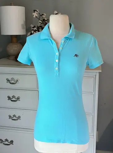 Aeropostale  Polo Cotton Blue Womens Small