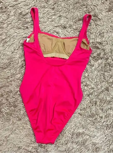 Jag jeans Jag | vintage 90’s neon pink one piece bathing suit