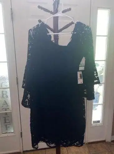 Karen Kane Women's Black Lace Dress Size L