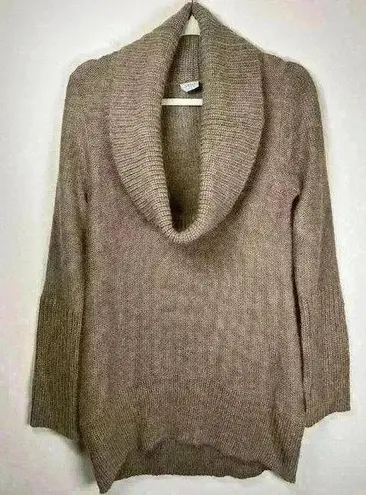 Oasis Cowl Neck Tunic Sweater Oversized Brown Alpaca Blend Women’s Size US 8-10
