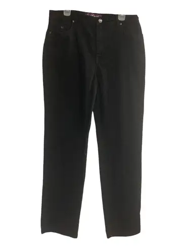 Gloria Vanderbilt , Black Jeans, Size 14 Average, B3B, Missy Style, High Rise