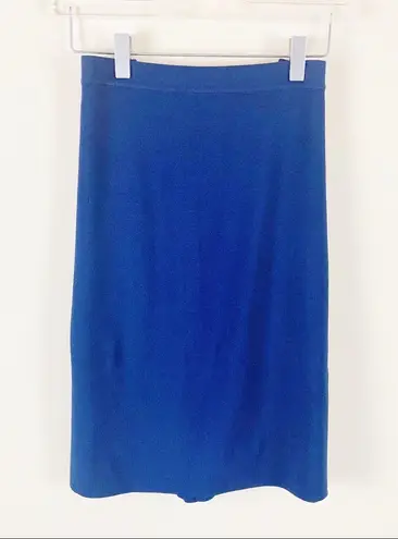 Carmen Marc Valvo Florence Knit Vivid Night Skirt