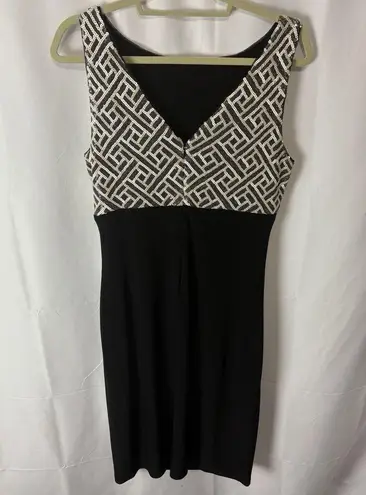 NWT RALPH LAUREN Evening Cocktail Dress Sequin Top Sheath V
