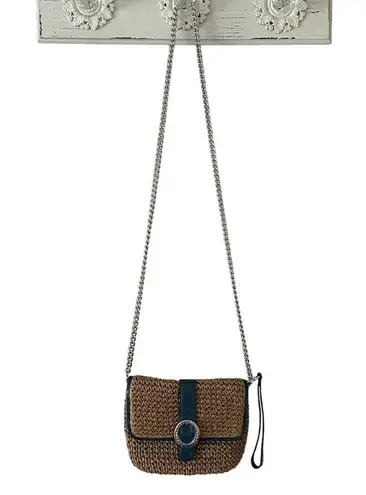 Brighton  Dottie Straw Crossbody Bag