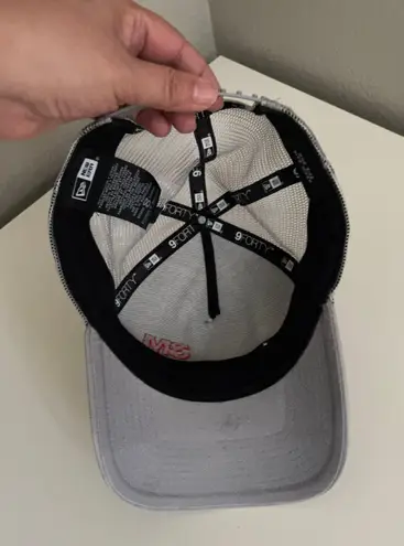 New Era Cap New Era 3M Abrasives Mesh Snapback Gray Baseball Hat Cap