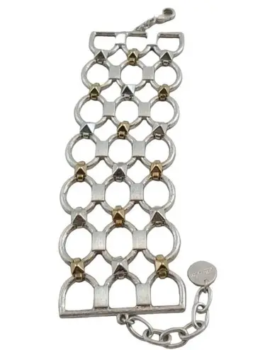Stella & Dot Jewelry Marnie Link Bracelet Gold/Silver | Size: Fits Sm- Lg Wrists