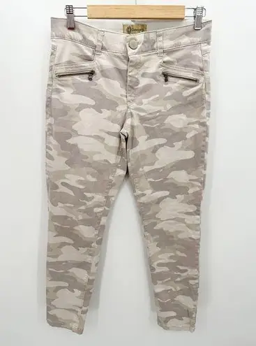Democracy Ab Technology Light Camo Cotton Blend Denim Jeans Women's Size 10