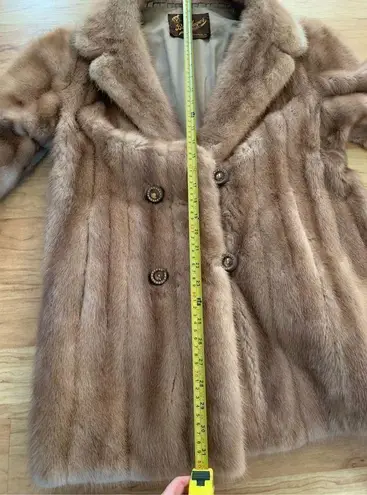 Real fur coat size medium