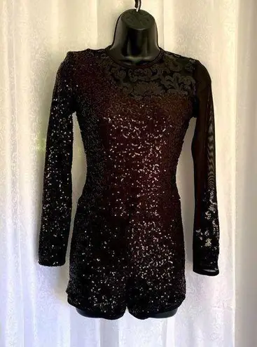 Sequined Shortie Jumpsuit