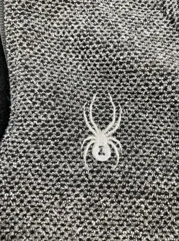 Spyder Women's Gray Half zipper Long Sleeve Pullover Sweater Size SP SKU 4607