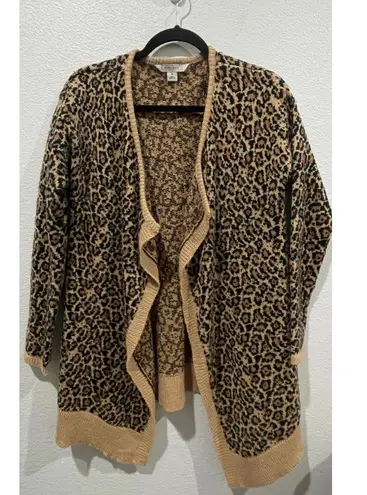 Adam Levine  Leopard Print Cardigan