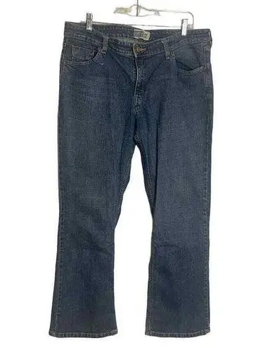 Signature Levi Strauss Women's Low Rise Boot Cut Jeans Size 16M Blue
