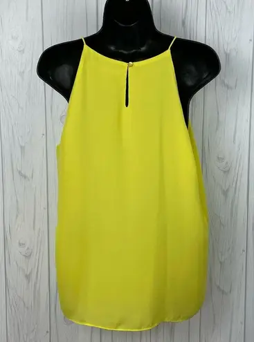 Violet+Claire Violent + Claire bright yellow halter tank size Small