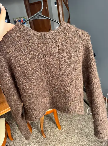 Banana Republic Brown Crop Sweater 