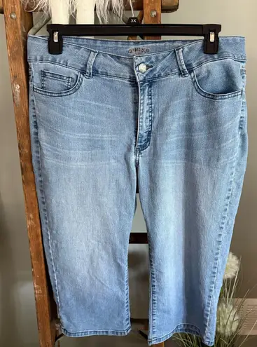 Riders By Lee size 16 denim Jean capris