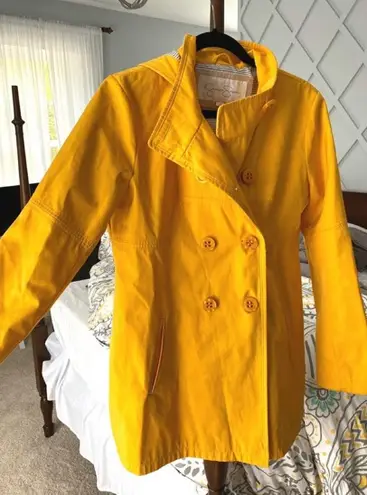Jessica Simpson Yellow Rain Coat 
