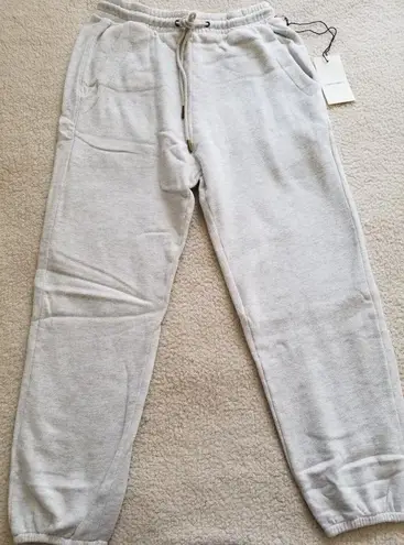 Citizens of Humanity  Laila Casual Fleece Pants Heather Grey Women's Size L