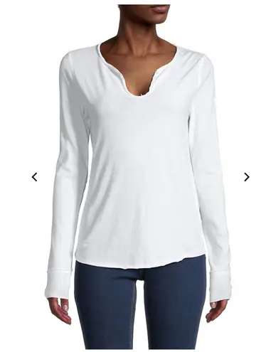 Zadig & Voltaire Long Sleeve Story Fishnet Tunisien Tee