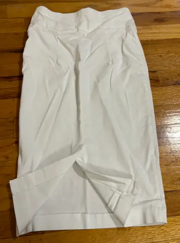 New York & Co. White Pencil Skirt