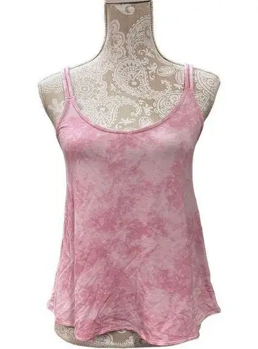 Rachel Zoe  Pink Tie dye Tank Top Camisole Adjustable Straps NWT Size Small