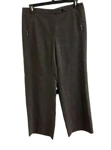 Armani Collezioni 029 30 Dress Pants Suit Pants Straight Wool Zip Pockets pleat