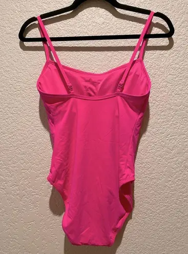 Gap NWOT  Barbie Hot Pink One Piece Swimsuit Size M