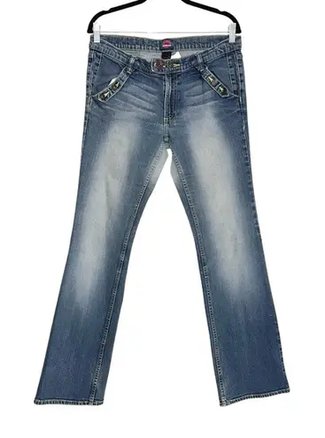 Fiorucci Y2K Medium Wash Mid-Rise Straight Leg Jeans
