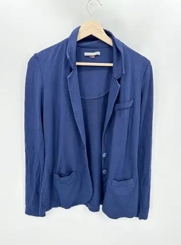 Tart Jacket Women MEDIUM Blue Long Sleeve Two Button Notch Lapel Blazer