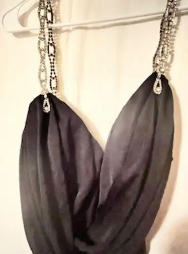 Nicole Bakti bodycon black dress size XS