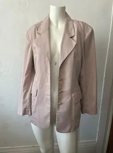 Vintage 80s Flying Fashion Hong Kong light pink 4 button blazer Small Size undefined