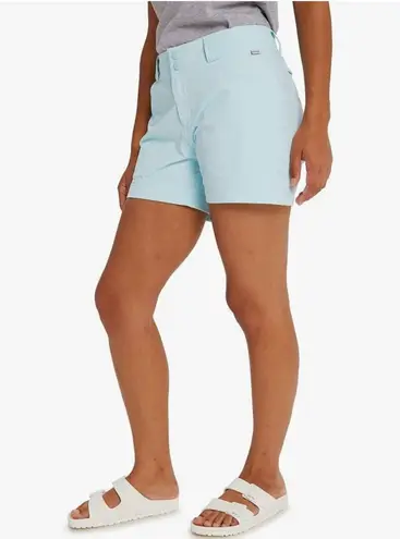 Burton High Waist Blue Shorts Relaxed Fit Size 31