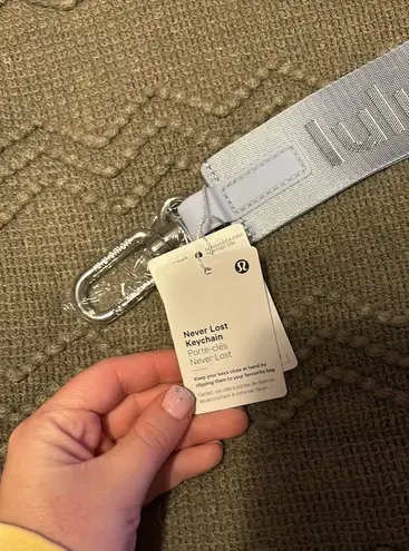 Lululemon Never Lost Keychain