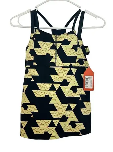 Oiselle Women's Verrazano Shimmel Womens Size 2 Molecular Midnight Tank NWT