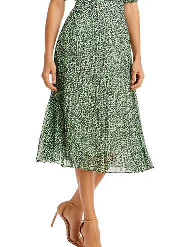 Hugo Boss BOSS Vaplina Pleated Skirt in Midnight Fantasy, Size 2 New w/Tag, Retail $278