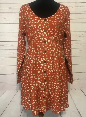 Kori 🍁HOST PICK 🍁NWT America Empire Waist Button Down Shift Dress