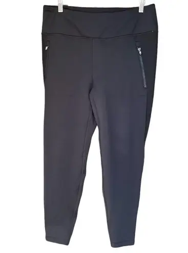 Spyder - High Rise Active Leggings Tights w/ Zippered Pockets Sz XL