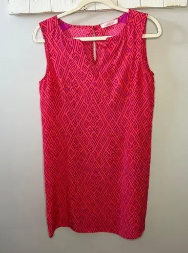 Alice & Trixie 100% Silk Purple/Orange Sleeveless Mini Dress Women’s SIZE Small