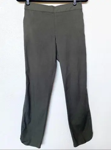 Ecru Pull On Olive Skinny Leg Pants Size Small