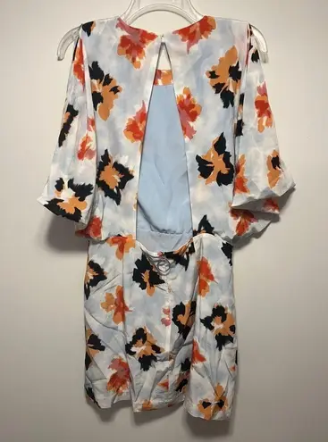 Opening Ceremony Bursting Diamond Silk Open Back Dress