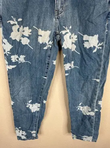 One Teaspoon  Womens Awesome Baggies Jean Sz 23 Havana Floral High Waist Straight