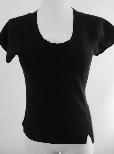 Derek Lam Black Fine Wool Top - M -