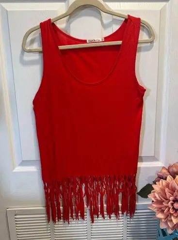 Heart & Hips Women's Sleeveless Fashion T-Shirt, Size L