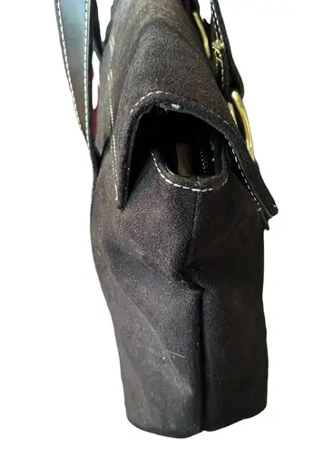 Estée Lauder Faux Suede Handbag