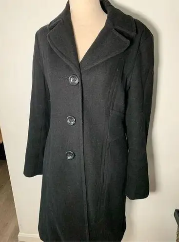 Anne Klein Wool Pea Coat Size Small