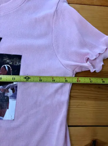 Clueless Bubble Gum Pink Tee NWOT Size L