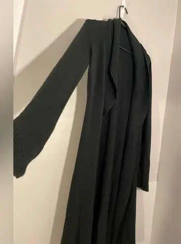 BCBGMAXAZRIA Long open cardigan black super soft from BCBG size small