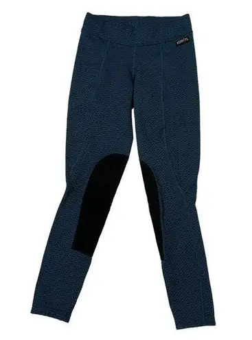 Kerrits Pull-on Equestrian Riding Pants - Arctic Herringbone - XS